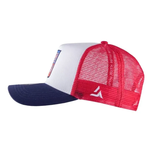 FLLÖS T-CAP CZECH 9 Trucker šiltovka, červená, veľkosť UNI
