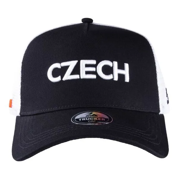 FLLÖS T-CAP CZECH 1 Trucker šiltovka, čierna, veľkosť