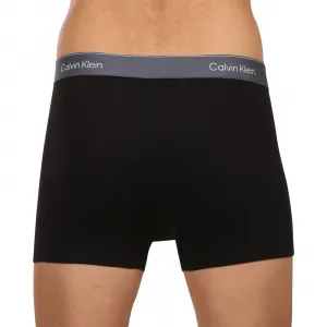 3PACK pánske boxerky Calvin Klein čierne (NB4286-3VO) M, trenky