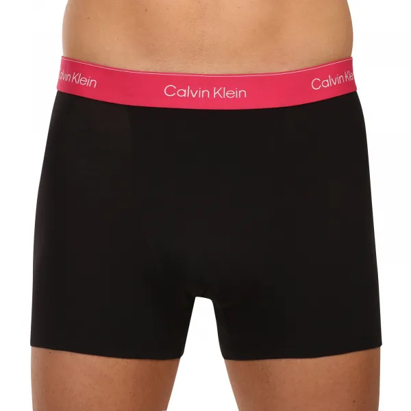 3PACK pánske boxerky Calvin Klein čierne (NB4286-3VO) M, trenky