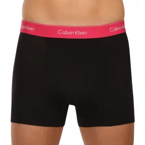 3PACK pánske boxerky Calvin Klein čierne (NB4286-3VO) M, trenky