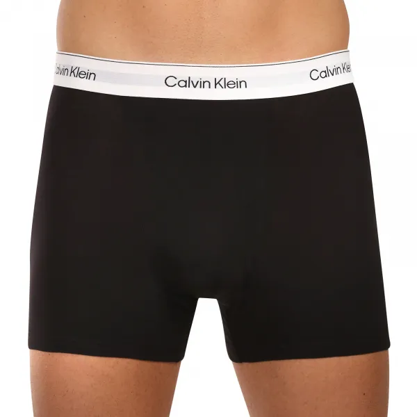 3PACK pánske boxerky Calvin Klein čierne (NB4286-3VO) M, trenky