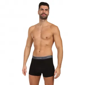3PACK pánske boxerky Calvin Klein čierne (NB4286-3VO) M, trenky