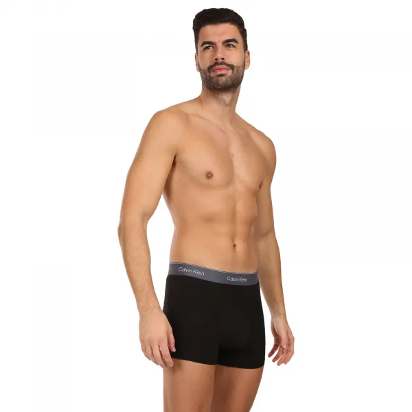 3PACK pánske boxerky Calvin Klein čierne (NB4286-3VO) M, trenky