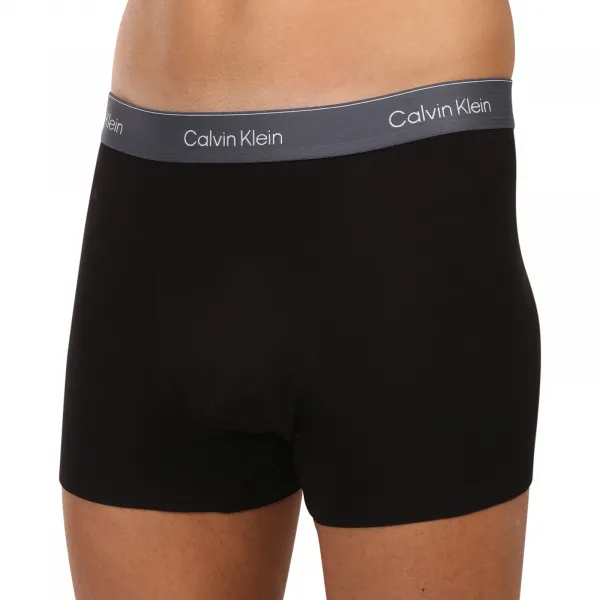 3PACK pánske boxerky Calvin Klein čierne (NB4286-3VO) M, trenky