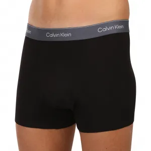3PACK pánske boxerky Calvin Klein čierne (NB4286-3VO) M, trenky