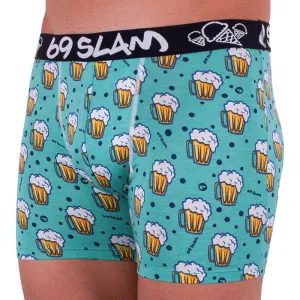 Pánske boxerky 69SLAM fit bamboo arvo cheers M, trenky