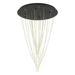 LED závesné osvetlenie Eglo TREPUCO čierna 390354
