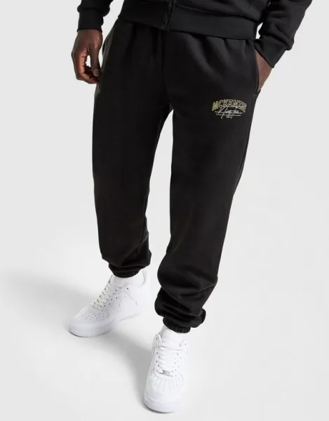 Mckenzie Nohavice  Script Flc Pnt Blk-Blk
