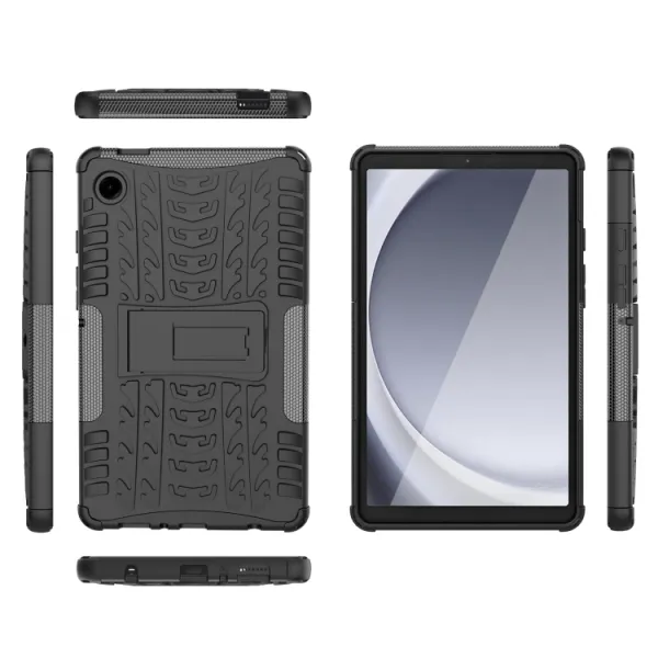 STAND Extra odolný obal Samsung Galaxy Tab A9 čierny