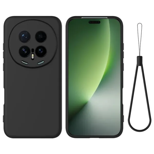 RUBBER Ochranný kryt pre Honor Magic8 Pro čierny