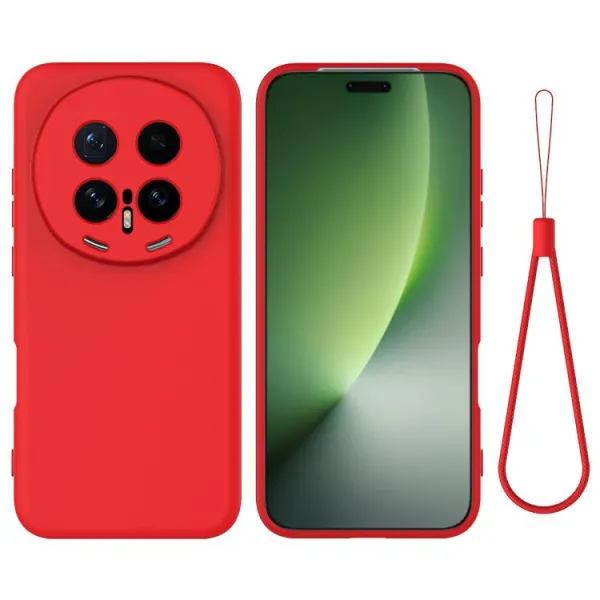 RUBBER Ochranný kryt pre Honor Magic8 Pro červený