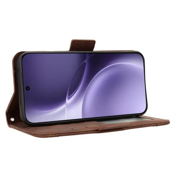 SLOT Peňaženkový obal pre Vivo X300 Pro hnedý