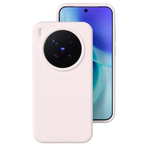 PROTEMIO LIQUID SILICONE Kryt pre Vivo X300 Pro svetloružový
