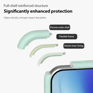 PROTEMIO LIQUID SILICONE Kryt pre Vivo X300 biely