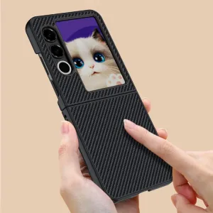 CARBON Ochranný obal pre ZTE Nubia Flip 2 5G BLACK