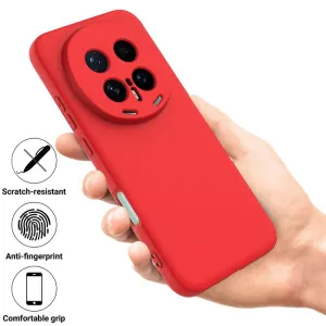 RUBBER Ochranný kryt pre Honor Magic8 Pro červený