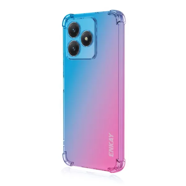 ENKAY GRADIENT Ochranný kryt pre Honor X5c Plus BLUE-PINK
