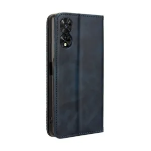 BUSINESS Peňaženkový kryt pre TCL 50 5G modrý