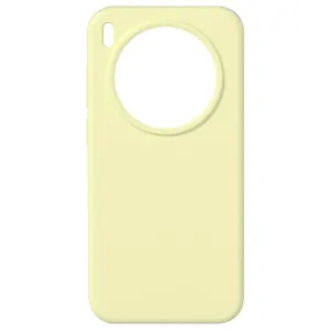 PROTEMIO LIQUID SILICONE Kryt pre Vivo X300 žltý