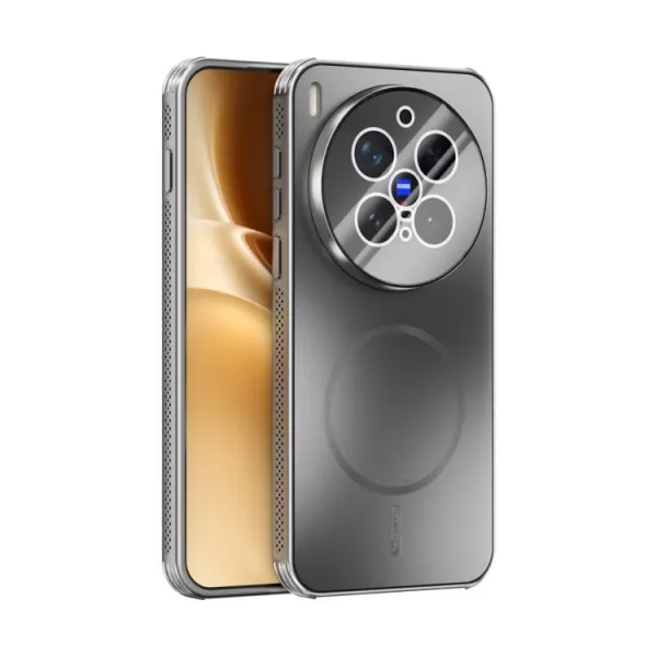 ABEEL FROSTED MAGSAFE Ochranný kryt Vivo X300 Pro strieborný