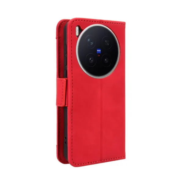 SLOT Peňaženkový obal pre Vivo X300 Pro červený
