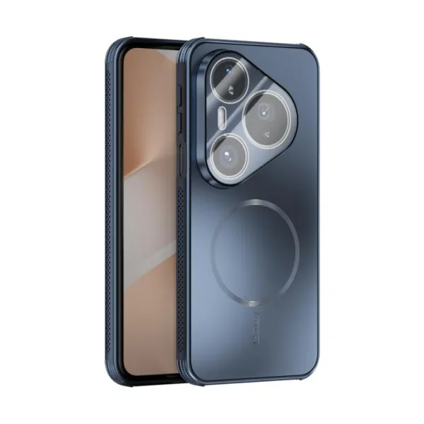 ABEEL FROSTED MAGSAFE Ochranný kryt Huawei Pura 80 Pro tmavomodrý