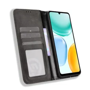 BUSINESS Peňaženkový kryt pre Honor X5c Plus čierny