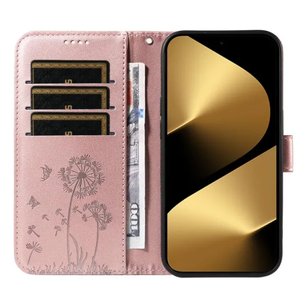 ART DANDELION Peňaženkové puzdro pre Huawei Pura 80 Ultra ružové