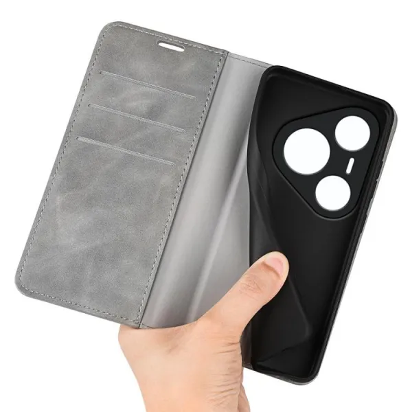 MAGNETIC Zaklápací kryt pre Huawei Pura 80 Pro šedý