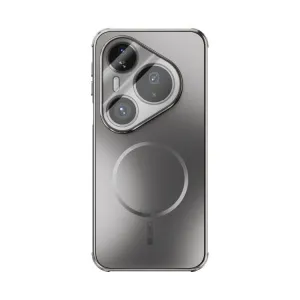 ABEEL FROSTED MAGSAFE Ochranný kryt Huawei Pura 80 Pro strieborný