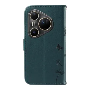 ART DANDELION Peňaženkové puzdro pre Huawei Pura 80 Ultra tmavozelené
