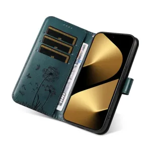 ART DANDELION Peňaženkové puzdro pre Huawei Pura 80 Ultra tmavozelené