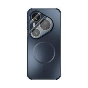 ABEEL FROSTED MAGSAFE Ochranný kryt Huawei Pura 80 Pro tmavomodrý
