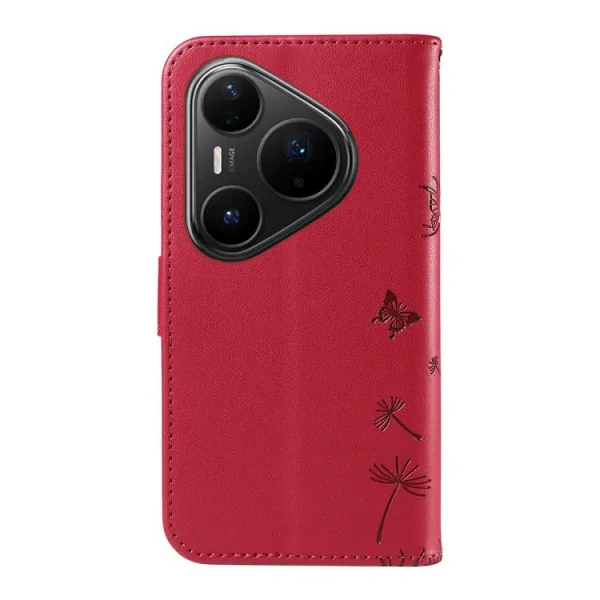 ART DANDELION Peňaženkové puzdro pre Huawei Pura 80 Pro červené