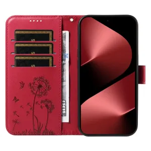 ART DANDELION Peňaženkové puzdro pre Huawei Pura 80 Pro červené