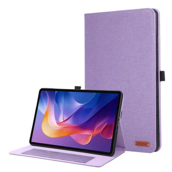 FABRIC Zaklápací kryt pre Xiaomi Redmi Pad 2 Pro fialový