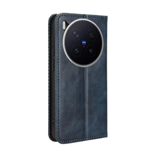 BUSINESS Peňaženkový kryt pre Vivo X300 Pro modrý