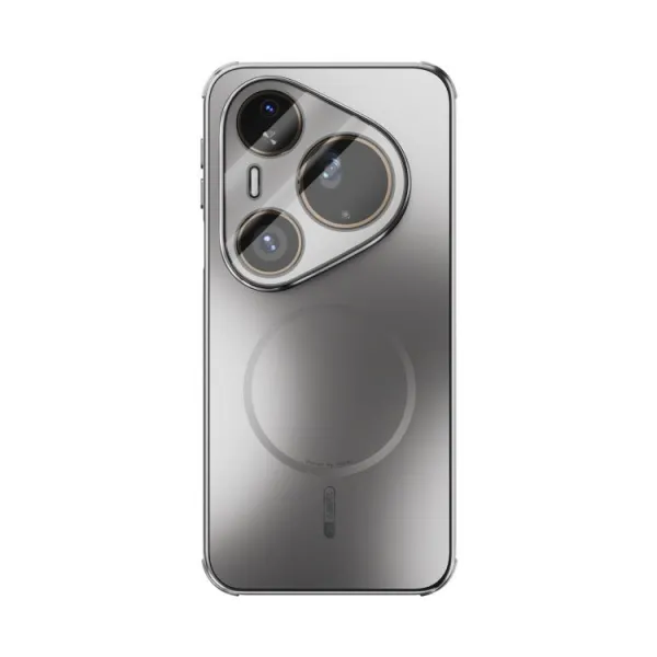 ABEEL FROSTED MAGSAFE Ochranný kryt Huawei Pura 80 Ultra strieborný