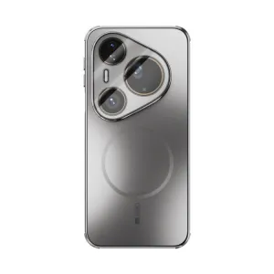 ABEEL FROSTED MAGSAFE Ochranný kryt Huawei Pura 80 Ultra strieborný