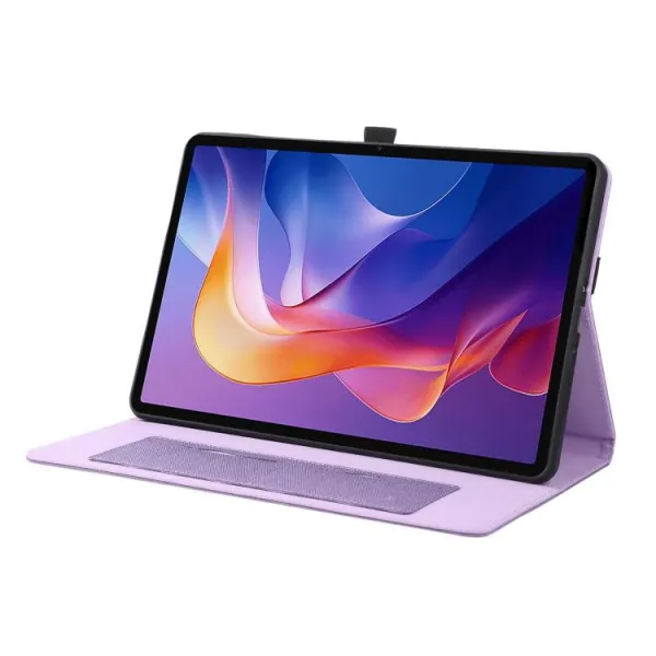 FABRIC Zaklápací kryt pre Xiaomi Redmi Pad 2 Pro fialový