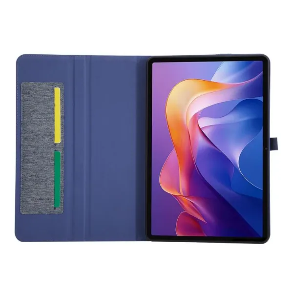 FABRIC Zaklápací kryt pre Xiaomi Redmi Pad 2 Pro modrý