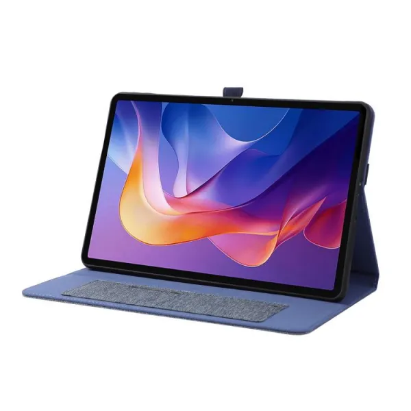 FABRIC Zaklápací kryt pre Xiaomi Redmi Pad 2 Pro modrý