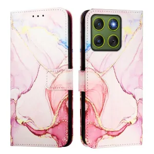 ART MARBLE Peňaženkový kryt pre Motorola Edge 70 ROSE GOLD