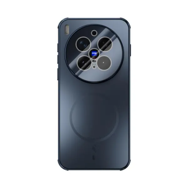 ABEEL FROSTED MAGSAFE Ochranný kryt Vivo X300 Pro tmavomodrý