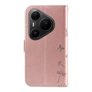 ART DANDELION Peňaženkové puzdro pre Huawei Pura 80 Pro ružové
