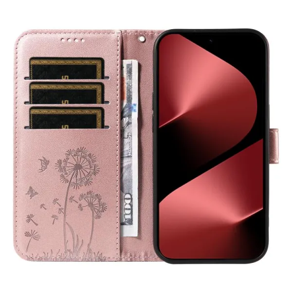 ART DANDELION Peňaženkové puzdro pre Huawei Pura 80 Pro ružové