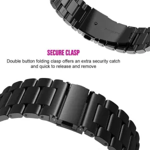 CLASSIC Univerzálny kovový remienok pre hodinky so šírkou 22mm STARLIGHT