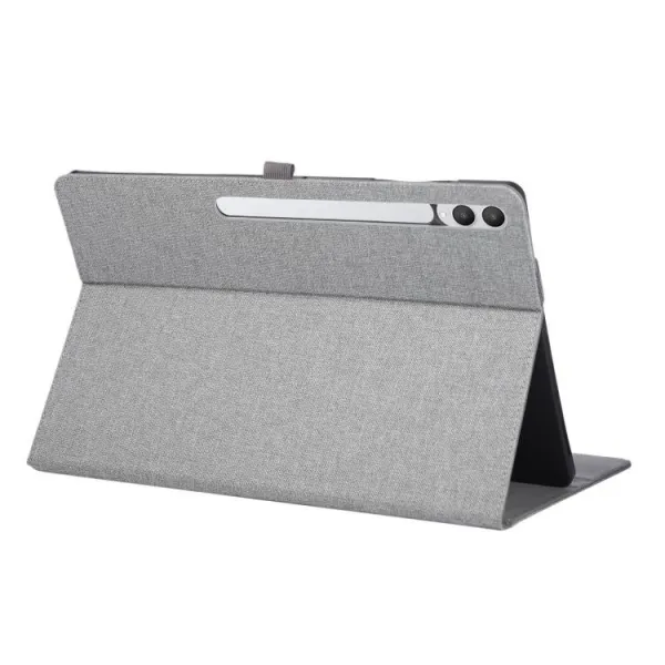 FABRIC Zaklápací kryt pre Samsung Galaxy Tab S11 Ultra šedý