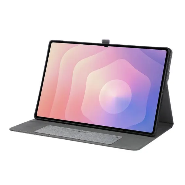 FABRIC Zaklápací kryt pre Samsung Galaxy Tab S11 Ultra šedý